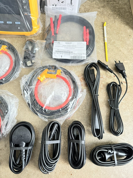 Fluke 1732 Three-Phase Energy Logger W / Iflex 1500-12 (CALIBRATED 2023-2024)