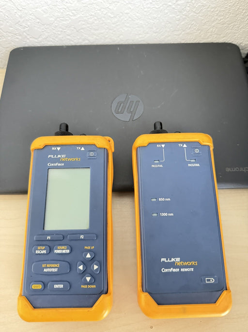 Fluke Networks Certifiber Advanced Multimode Fiber Optic Tester (PARTS ONLY)