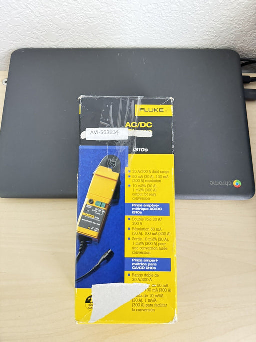 Fluke I310S AC/DC Current Clamp/BNC, 0.1A-300A AC/DC Switchable