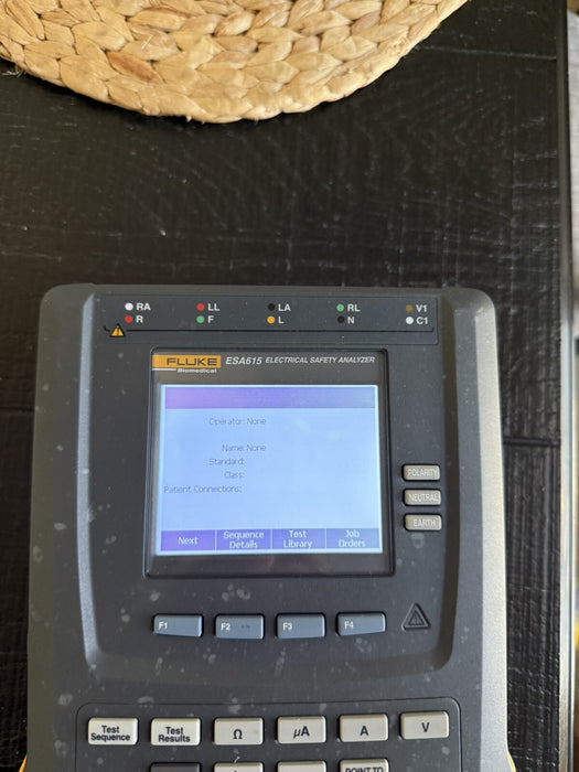 FLUKE ESA615 EU 230V ELECTRICAL SAFETY ANALYZER (TESTED) FREE SHIPPING