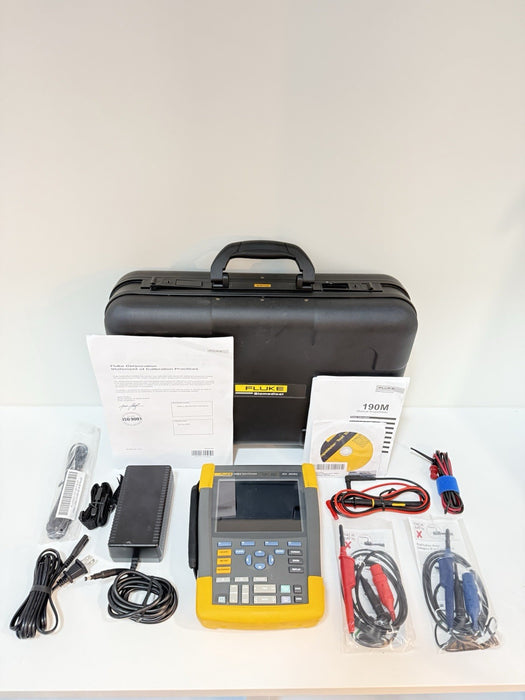 FLUKE 190M-2 MEDICAL SCOPEMETER 2CH 200MHZ OSCILLOSCOPE (TESTED) SHIPS FAST