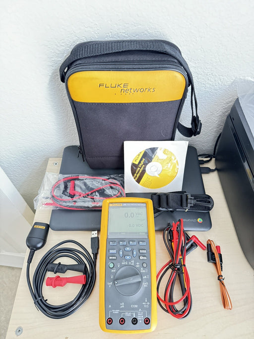 FLUKE 289 FVF DIGITAL MULTIMETER W/ BAG & LEADS - SHIPS FAST