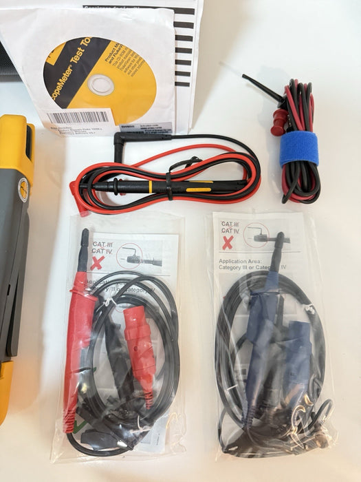 FLUKE 190M-2 MEDICAL SCOPEMETER 2CH 200MHZ OSCILLOSCOPE (TESTED) SHIPS FAST