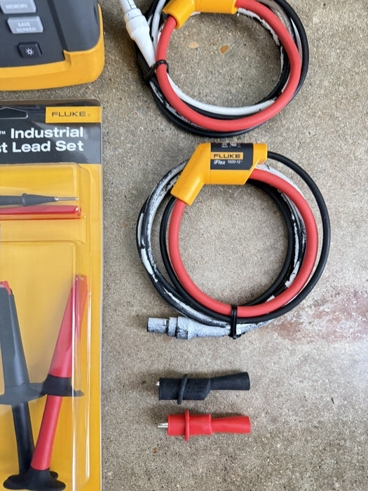 FLUKE 435 THREE PHASE POWER QUALITY ANAYZER W/ACCESSORIES-SHIPS FAST