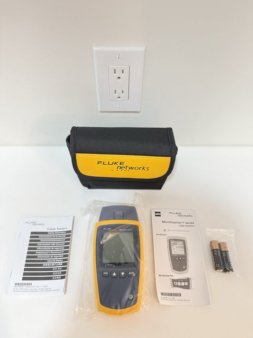 FLUKE NETWORKS MICROSCANNER 2 MS2-100 (NEW SEALED) SHIPS FAST - FREE SHIPPING