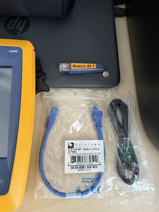 FLUKE NETWORKS LIQ-100 LINKIQ CABLE & NETWORK TESTER - FREE SHIPPING