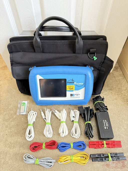 DRANETZ XPLORER PX5 POWER QUALITY ANALYZER 3 PHASE (CALIBRATED 2024) TESTED