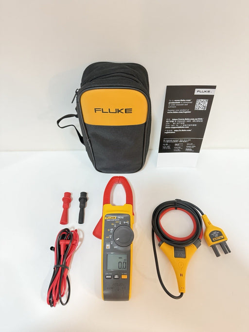 FLUKE 376 FC TRMS CLAMP METER W/ LEADS & CLIPS - SHIPS FAST (NEW)