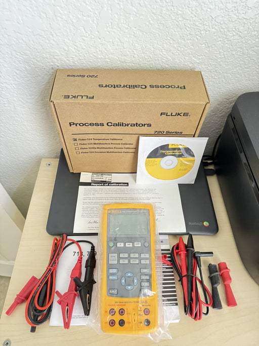 FLUKE 724 TEMPERATURE CALIBRATOR METER / NEW SEALED - FREE SHIPPING