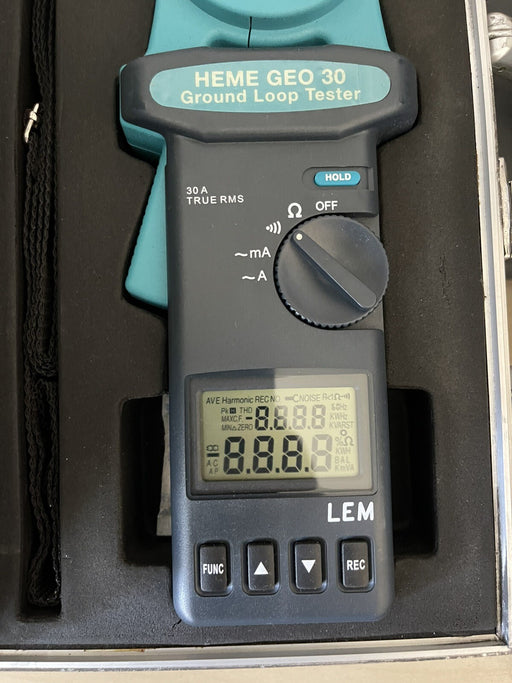 LEM HEME GEO 30 CLAMP ON GROUND LOOP TESTER 
