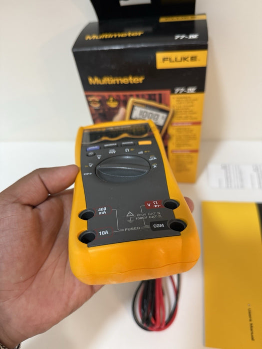 FLUKE 77 IV DIGITAL MULTIMETER (NEW FACTORY SEALED) SHIPS FAST - NEW