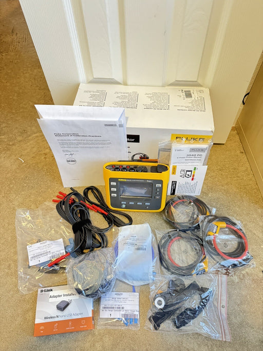 Fluke 3540 FC KIT 3-Phase Power/Monitoring Kit Fluke Connect (SHIPS NEXT DAY)