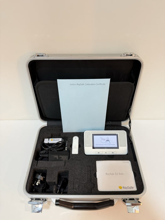 RAYSAFE X2 SOLO RF UNIT W/ACCESSORIES & CASE (TESTED) CALIBRATED 2025 -SHIP FAST