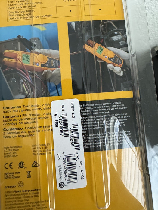 Fluke T6-1000 Electrical Tester (BRAND NEW / SHIPS FAST