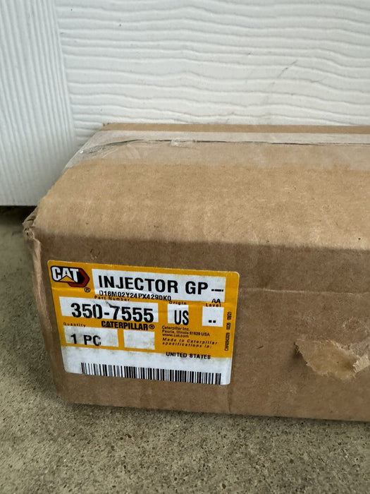 CAT 350-7555 FUEL INJECTOR / NEW SEALED - SHIPS FAST