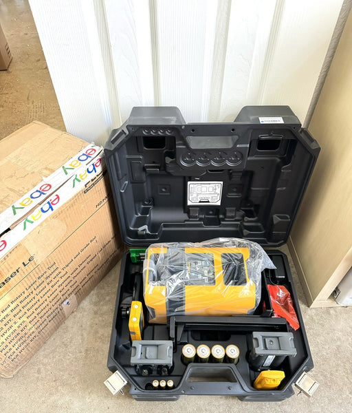 FLUKE PLS HV2G SYS GREEN ROTARY LASER SYSTER W/ DETECTOR (NEW SEALED) SHIPS FREE
