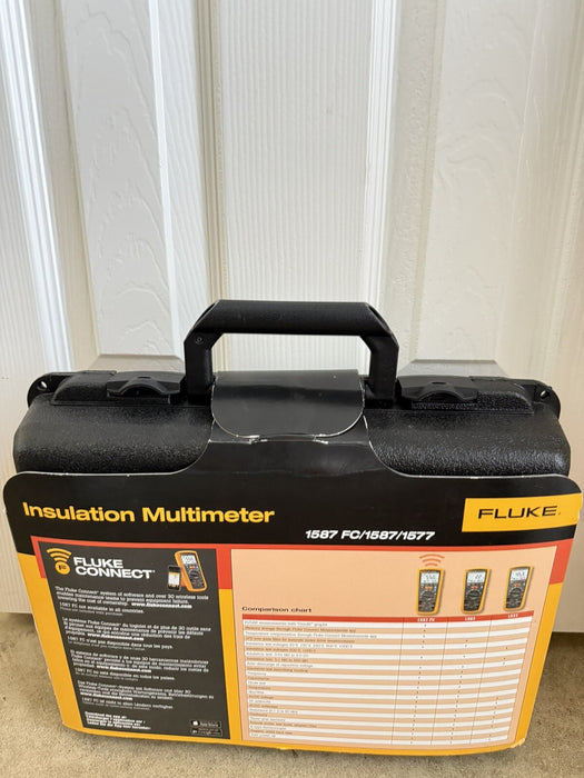 FLUKE 1587 FC 2 IN 1 HANDHELD DIGITAL INSULATION MULTIMETER /NEW - FREE SHIPPING