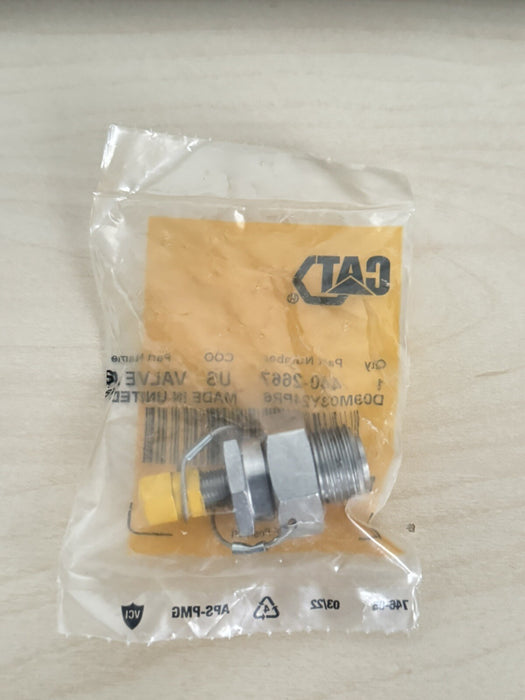 CAT 440-2667 SUSPENSION CYLINDERCHARGING VALVE (NEW SEALED GENUINE PART)