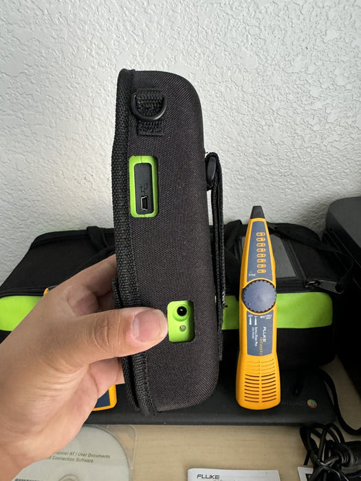 NETSCOUT LINKRUNNER AT 2000 KIT W/ INTELLITONE TONER & PROBE - FREE SHIPPING
