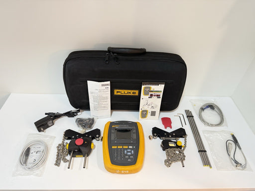 FLUKE 830 LASER ALIGNMENT TOOL W/ ACCESSORIES (TESTED) FREE SHIPPING -SHIPS FAST