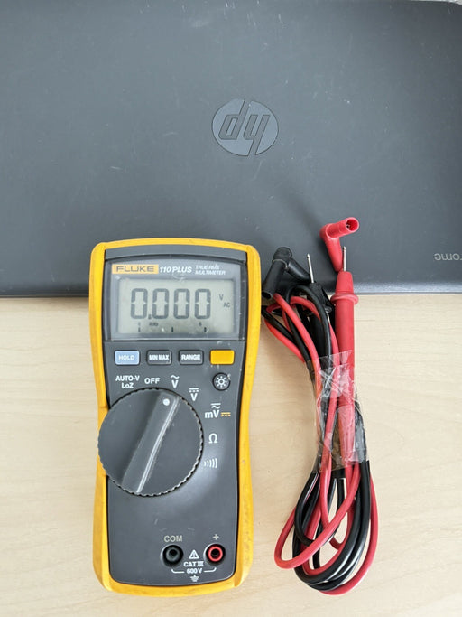 FLUKE 110 PLUS TRUE RMS MULTIMETER / SHIPS FAST