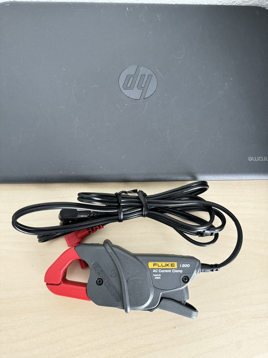 FLUKE i 200 AC CURRENT CLAMP FULLY FUNCTIONAL  (SHIPS FAST)