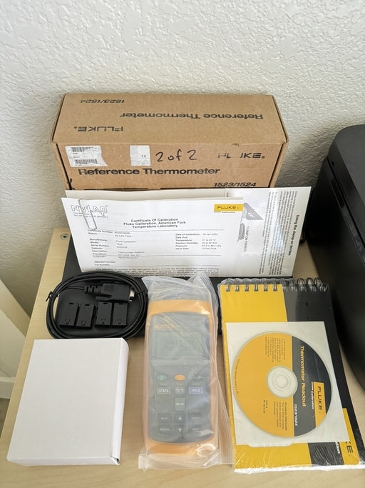 Fluke Calibration 1524 Dual Channel Reference Thermometer / FACTORY SEALED 2024