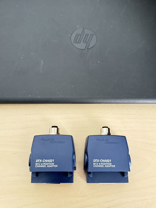 Fluke Networks DTX-CHA021S M12 4-Position Channel Adapter - (Set of 2)