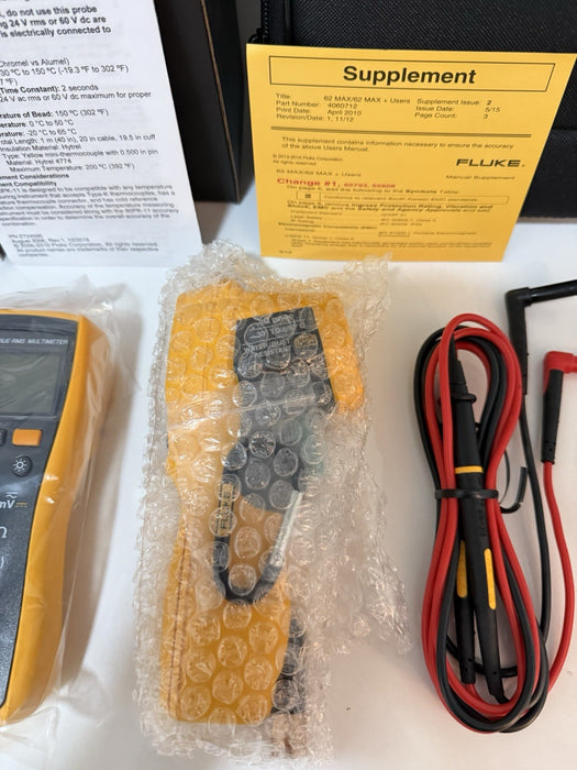 FLUKE 116/62 MAX+ TECHNICIANS COMBO KIT (NEW FACTORY SEALED) SHIPS FAST