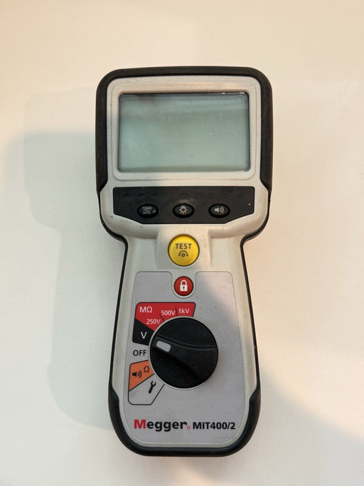 MEGGER MIT400/2 INSULATION & CONTINUITY TESTER W/ LEADS (PARTS ONLY) FOR PARTS
