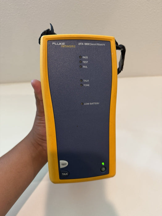 FLUKE NETWORKS DTX-1800 SMART REMOTE ONLY / TURNS ON NO BATTERY - SHIPS FAST
