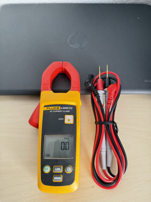 Fluke a3000 FC WIRELESS AC CLAMP MODUKE W/ LEADS - SHIPS FAST