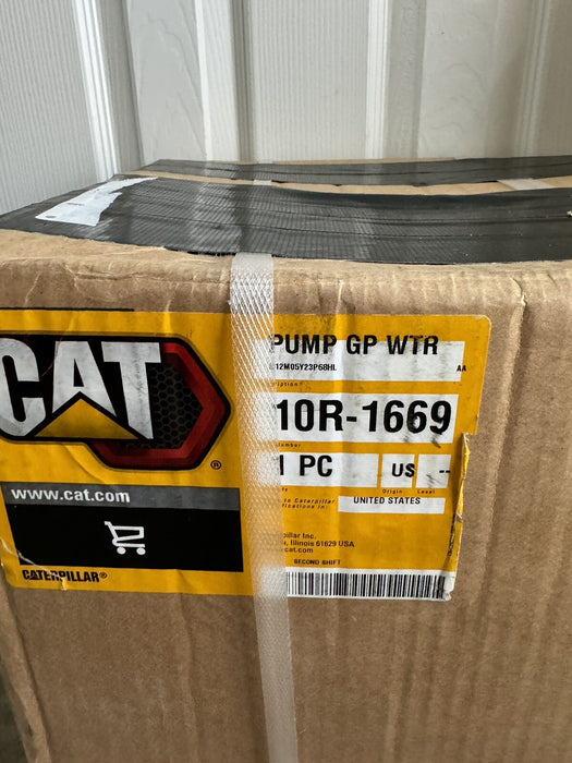 CAT 10R-1669 REMAN WATER PUMP / NEW SEALED - FREE SHIPPING