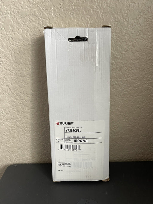 BURNDY YF268CFSL CRIMPER / NEW SEALED - SHIPS FAST