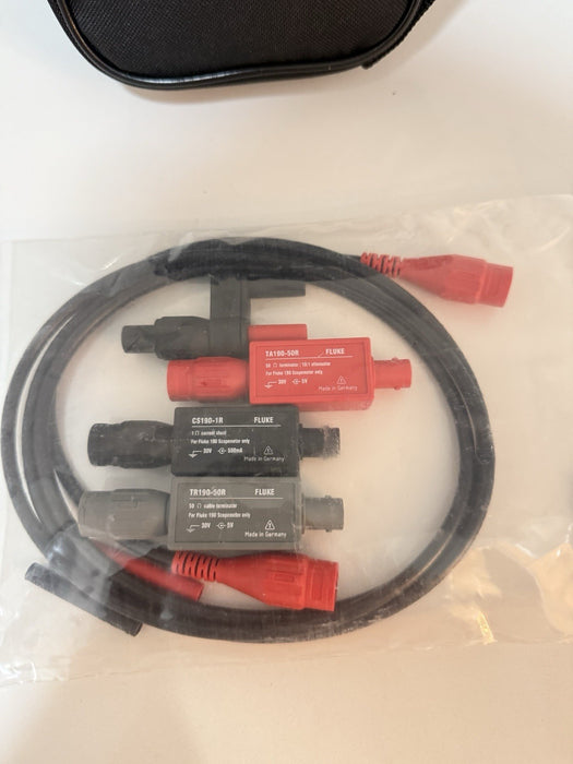 FLUKE MA190 MS190 ACCESSORY SET CS190-1R TA190-50R TR190-50R BNC (NEW SEALED)