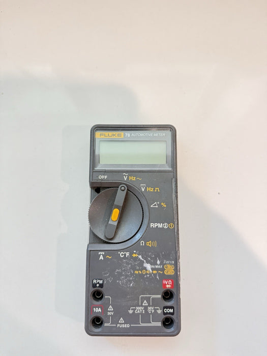 FLUKE 78 MULTIMETER (PARTS ONLY) FOR PARTS