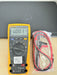 FLUKE 77-IV MULTIMETER W / LEAD SET & SCREEN PROTECTOR - FREE SHIPPING (TESTED)