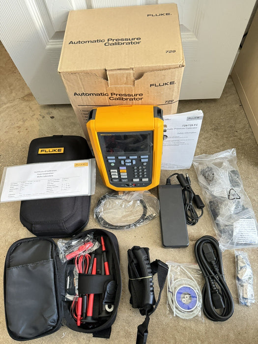 Fluke FLK-729 150G FC Portable Automatic Pressure Calibrator / FREE SHIPPING