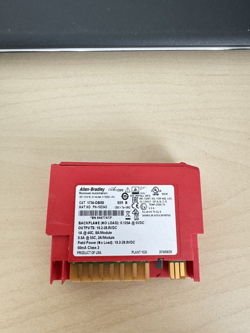 Allen Bradley 1734-OB8S Series B Output Module 1734OB8S