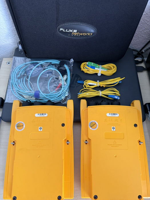 FLUKE NETWORKS CFP-Q CFP-QUAD CERTIFIBER PRO SM MM FIBER OLTS (CALIBRATED 2023)
