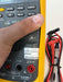 FLUKE 87V TRUE RMS MULTIMETER W/ LEADS - SHIPS FAST (CALIBRATED 2028)
