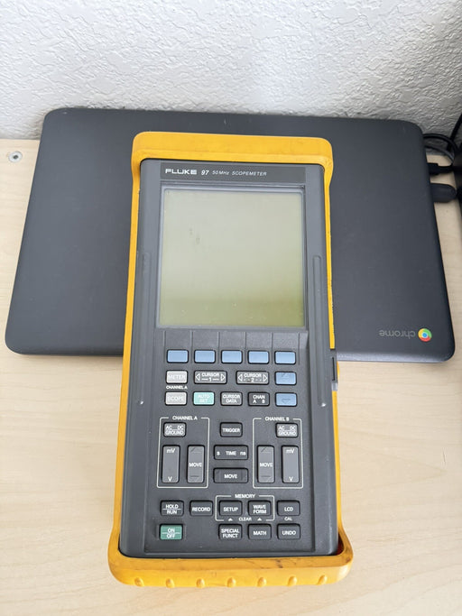 Fluke 97 Auto Scopemeter Dual Trace 50 MHz Handheld Oscilloscope (PARTS ONLY)