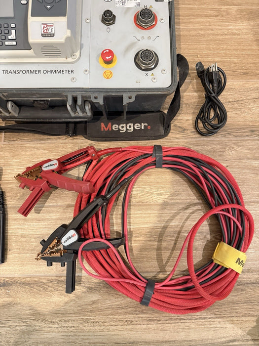 MEGGER MTO330 TRANSFORMER OHMMETER W / KELVIN LEAD SET & TESTED - FREE SHIPPING