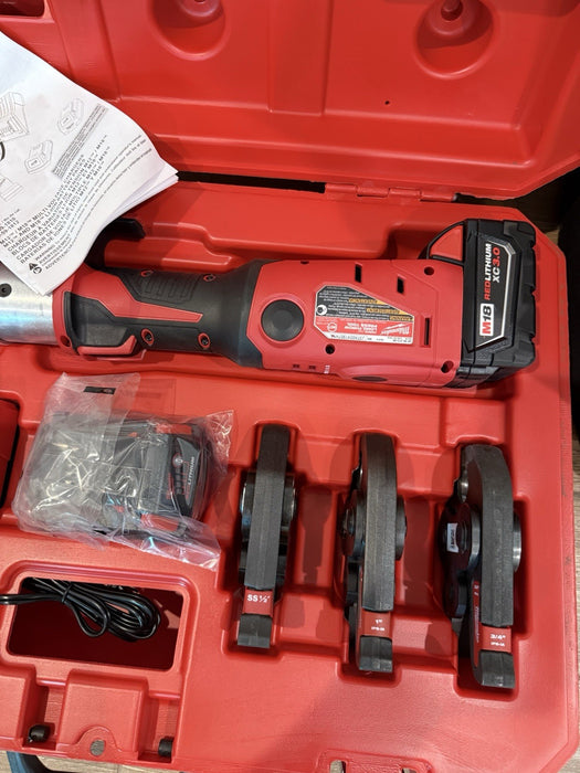 MILWAUKEE 2773-22L M18 1/2”- 1” JAWS LONG THROW PRESS TOOL KIT -FACTORY NEW SEAL