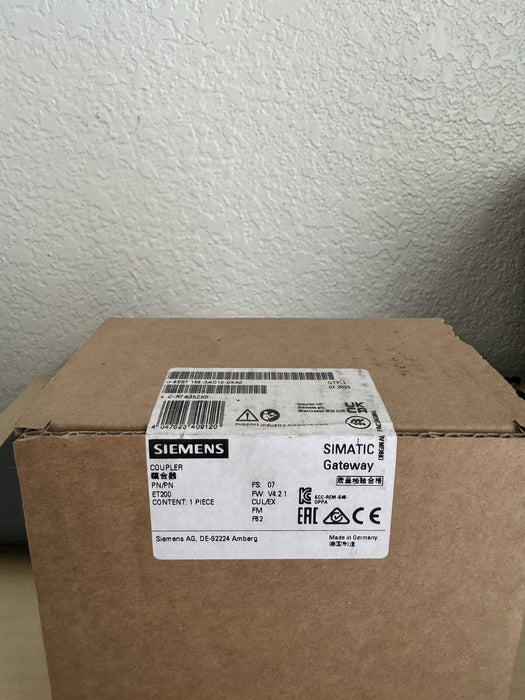 Surplus Siemens 6ES7158-3AD10-0XA0 SIMATIC DP PN/PN Coupler - NEW