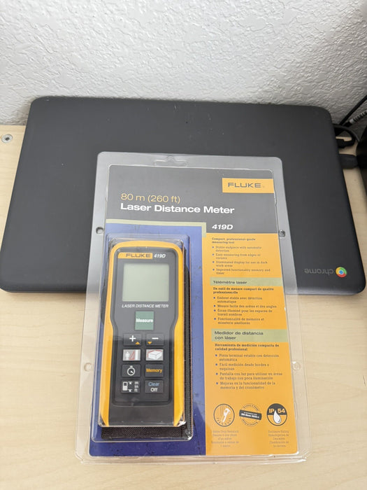 FLUKE 419D LASER DISTANCE METER (NEW SEALED) SHIPS FAST