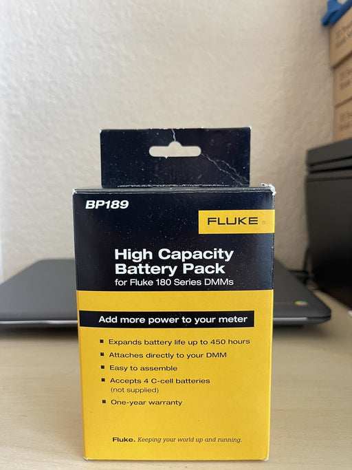 Fluke BP189 High Capacity Battery Pack for Fluke 180 Series DMM
