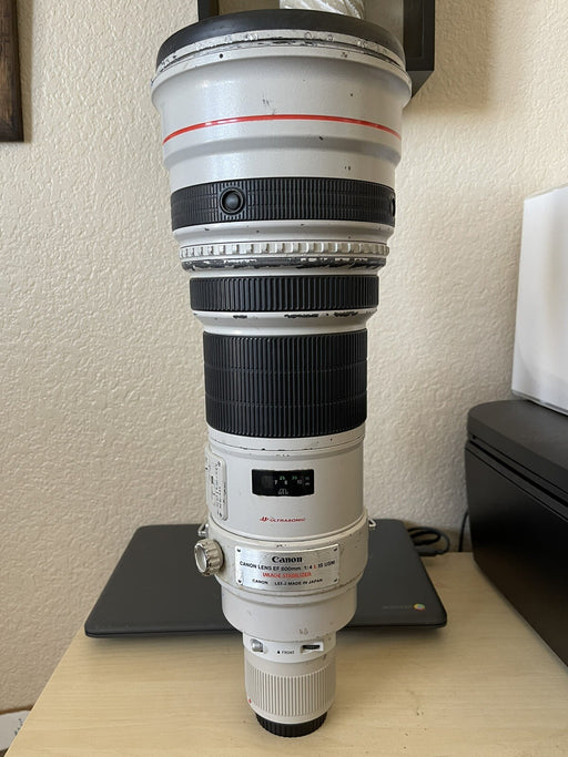 Canon EF 600mm 1:4 L Series IS USM Ultrasonic Lens ( Ships Next Day )