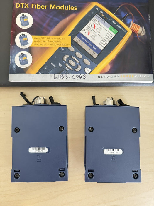 Fluke Networks DTX-GFM2 Gigabit Multimode Fiber Module for Fluke DTX-1800