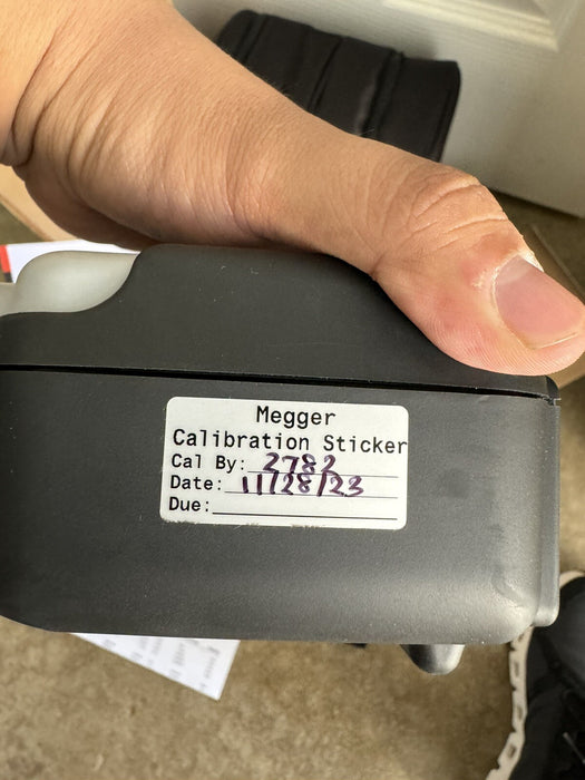Megger DLRO2X Ducter Low Resistance Ohmmeter & Data Storage / FACTORY NEW